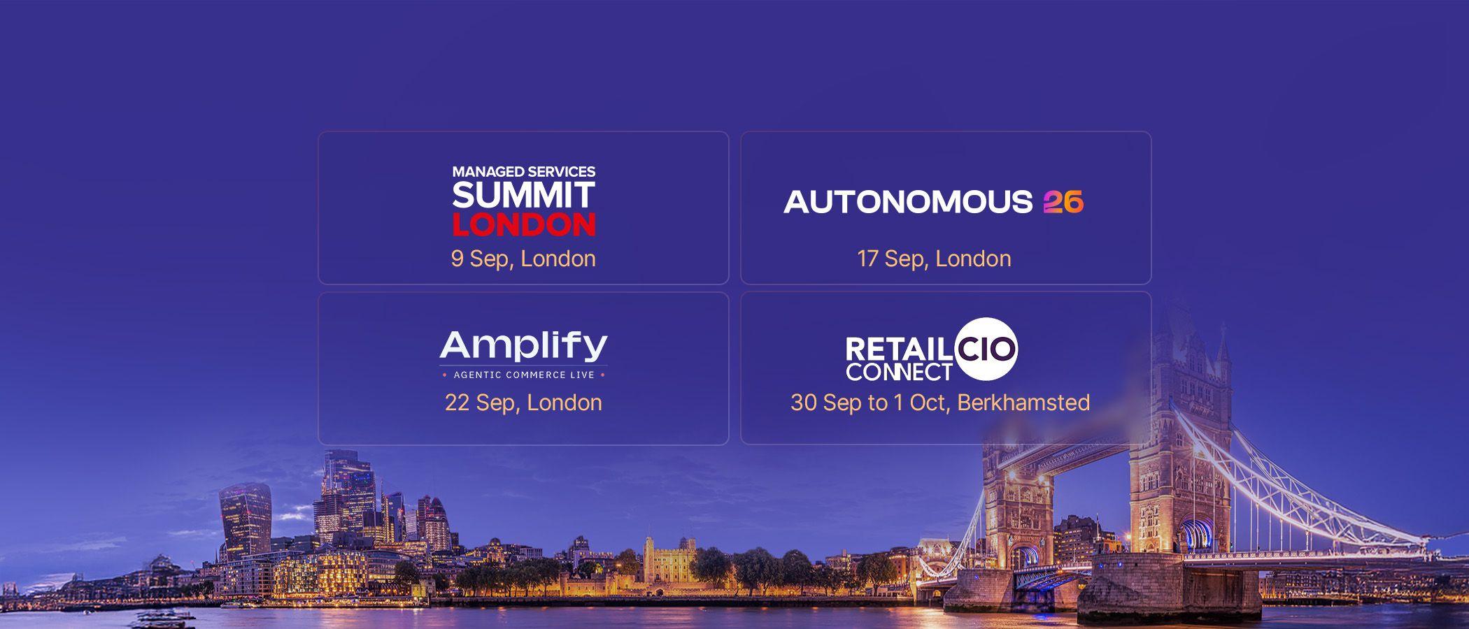 Ashish Ranjan of GSPANN ahead of four UK technology events in London and Berkhamsted, September 2026
